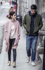 LUCY HALE Out and About in Montreal 04/03/2017