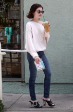 LUCY HALE Out and About in Studio City 04/07/2017