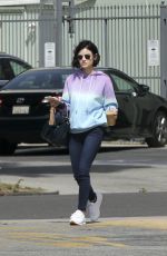 LUCY HALE Out for Coffee in Los Angeles 04/25/2017