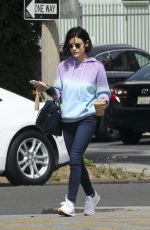 LUCY HALE Out for Coffee in Los Angeles 04/25/2017