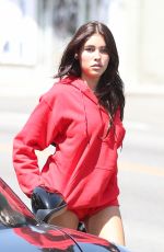 MADISON BEER Arrives at a Tanning Salon in Los Angeles 04/12/2017