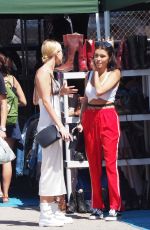MADISON BEER at Trading Post Flea Market in Hollywood 04/02/2017