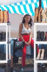 MADISON BEER at Trading Post Flea Market in Hollywood 04/02/2017