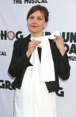 MAGGIE GYLLENHAAL at Groundhog Day Broadway Opening Night in New York 04/17/2017