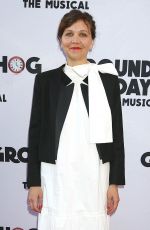 MAGGIE GYLLENHAAL at Groundhog Day Broadway Opening Night in New York 04/17/2017