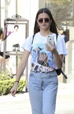 MAIA MITCHELL Shopping at The Grove in West Hollywood 04/05/2017