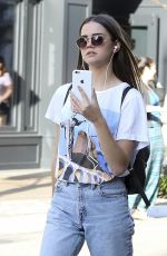 MAIA MITCHELL Shopping at The Grove in West Hollywood 04/05/2017