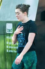 MAISIE WILLIAMS Out and About in London 04/06/2017