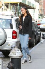 MALIA OBAMA Out and About in New York 04/10/2017