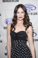 MALLORY JANSEN at Agents of S.H.I.E.L.D. Press Room at WonderCom in Anaheim 04/01/2017