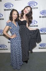 MALLORY JANSEN at Agents of S.H.I.E.L.D. Press Room at WonderCom in Anaheim 04/01/2017