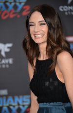 MALLORY JANSEN at Guardians of the Galaxy Vol. 2 Premiere in Hollywood 04/19/2017