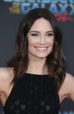 MALLORY JANSEN at Guardians of the Galaxy Vol. 2 Premiere in Hollywood 04/19/2017