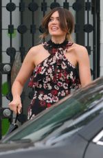 MANDY MOORE Leaves Balayage By Nancy Braun Beauty Salon in Beverly Hills 04/07/2017