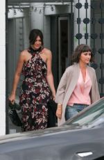 MANDY MOORE Leaves Balayage By Nancy Braun Beauty Salon in Beverly Hills 04/07/2017