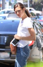 MARGARET QUALLEY in Jeasn Out in Beverly Hills 04/05/2017