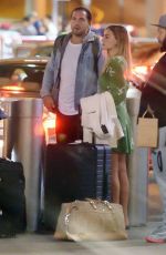 MARGOT ROBBIE and Tom Ackerley at  JFK Airport in New York 04/23/2017