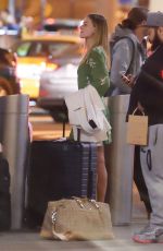 MARGOT ROBBIE and Tom Ackerley at  JFK Airport in New York 04/23/2017