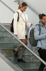 MARGOT ROBBIE and Tom Ackerley at  JFK Airport in New York 04/26/2017