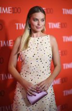 MARGOT ROBBIE at 2017 Time 100 Gala in New York 04/25/2017