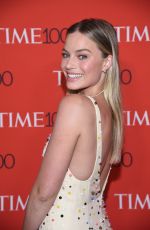 MARGOT ROBBIE at 2017 Time 100 Gala in New York 04/25/2017