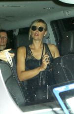 MARIA SHARAPOVA Celebrates hHer Birthday at A.O.C. in West Hollywood 04/15/2017