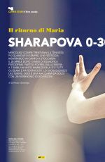 MARIA SHARAPOVA in Sportweek Magazine, Italy April 2017 Issue