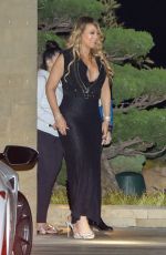MARIAH CAREY at Soho Club in Malibu 04/23/2017