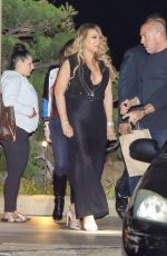 MARIAH CAREY at Soho Club in Malibu 04/23/2017