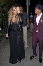 MARIAH CAREY Night Out in Los Angeles 04/20/2017