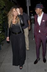 MARIAH CAREY Night Out in Los Angeles 04/20/2017