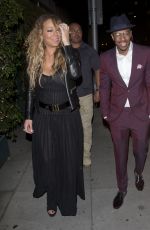 MARIAH CAREY Night Out in Los Angeles 04/20/2017