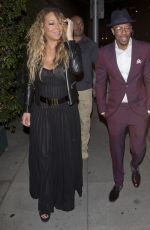 MARIAH CAREY Night Out in Los Angeles 04/20/2017