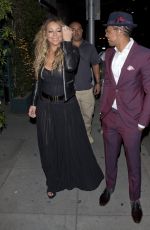 MARIAH CAREY Night Out in Los Angeles 04/20/2017