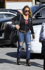 MARIAH CAREY Out and About in Beverly Hills 04/27/2017