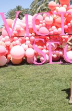 MARTHA HUNT at VS Angel Oasis at 2017 Coachella Music Festival in Indio 04/14/2017