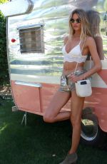 MARTHA HUNT at VS Angel Oasis at 2017 Coachella Music Festival in Indio 04/14/2017