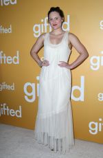 MARY CHIEFFO at Gifted Premiere in Los Angeles 04/04/2017