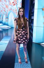 MATILDE GIOLI at Che Tempo Che Fa Show in Milan 04/02/2017