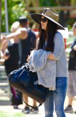 MEGAN FOX at Easter Egg Hunt at Underwood Family Farms in Moorpark 04/11/2017