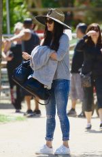 MEGAN FOX at Easter Egg Hunt at Underwood Family Farms in Moorpark 04/11/2017