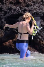 MEGYN KELLY in Bikini Top on Vacation in Hawaii 03/29/2017