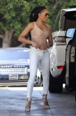 MELANIE BROWN at Subaru Dealership in Santa Monica 04/20/2017