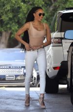 MELANIE BROWN at Subaru Dealership in Santa Monica 04/20/2017