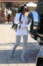 MELANIE BROWN Leaves Little Beach House in Malibu 04/22/2017