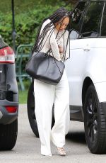 MELANIE BROWN Out and About in Beverly Hills 04/06/2017
