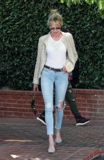 MELANIE GRIFFITH Shopping at Fred Segal in Los Angeles 04/10/2017