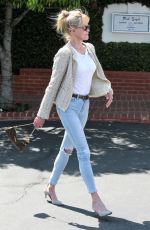 MELANIE GRIFFITH Shopping at Fred Segal in Los Angeles 04/10/2017