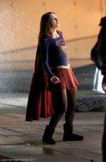 MELISSA BENOIST on the Set of 