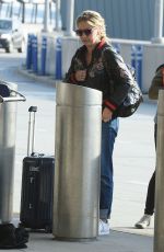 MENA SUVARI at JFK Airport in New York 04/05/2017